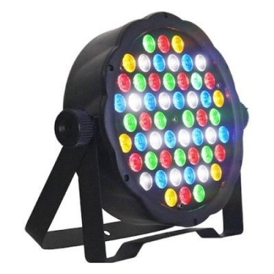 Proiector lumini, FOXMAG24, 54 LED, negru foto