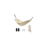 Hamac de gradina sau camping Boho, 200 x 152 cm, ecru, capacitate 120kg