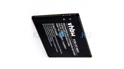 Baterie de telefon mobil VHBW Alcatel TLp025H1, TLp025H7 - 1750mAh, 3.8V, Li-ion foto