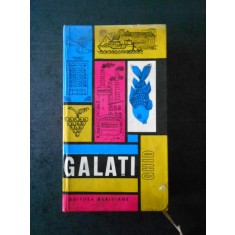 C. G. MARINESCU - GALATI. GHID TURISTIC (cu autograful autorului, 1967)