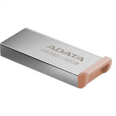 Stick USB ADATA UR350, 32GB, USB 3.2 (Argintiu)