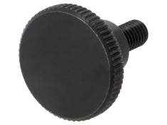 Buton reglabil &Oslash; 12mm, Filet M3, 6mm, H: 7,5mm, Oţel