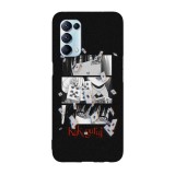 Husa compatibila cu Oppo Find X3 Lite model Yumeko Kakegurui, Silicon, TPU, Viceversa, Transparent, Carcasa