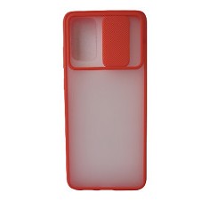 Huse siliconcu protectie camera slide Samsung Galaxy S20 , Rosu