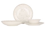 Bonna Set de vesela - Grain - 24 bucăți - 6 persoane - Porţelan