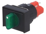 Comutator Rotativ 2 Pozitii SPST 3A/220VAC 2A/24VDC