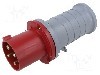 Conector alimentare AC, IEC 60309, IP44, 63A, 415V AC, 4 pini, AMPHENOL - 2CMA166752R1000