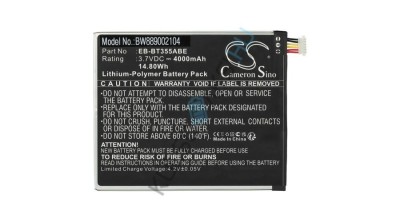 &amp;Icirc;nlocuire baterie tabletă VHBW pentru Samsung EB-BT355ABE - 4000 mAh 3,7 V Li-polimer foto