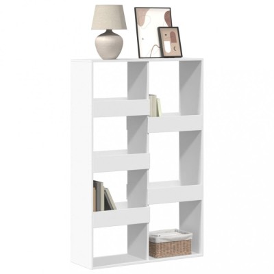 vidaXL Bibliotecă, alb, 100x33x155,5 cm, lemn prelucrat 3309393 foto