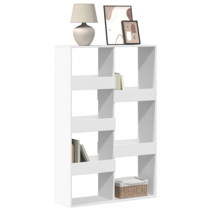 vidaXL Bibliotecă, alb, 100x33x155,5 cm, lemn prelucrat 3309393