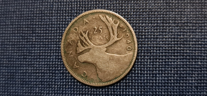 Canada - 25 cents 1940
