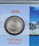 Canada 25 centi cents 2000 Natural Legacy, America de Nord