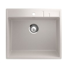 ES-15-331 chiuveta compozit, alb-crem ECOSTONE Innovative ReliableTools foto