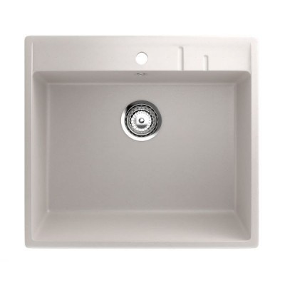 ES-15-331 chiuveta compozit, alb-crem ECOSTONE Innovative ReliableTools foto