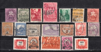 A7 T5 27 - Timbre foarte vechi - Ungaria foto
