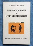 L&#039;Epistemologie/ A. Virieux-Reymond