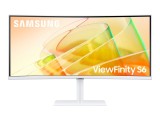 Cumpara ieftin Samsung ViewFinity S6 34 Curved 1000R , UWQHD, VA, 100Hz, HDR10, TB4 90W, LAN, HAS, White