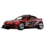 HOT WHEELS MASINUTA METALICA CU SISTEM PULL BACK MAZDA 2004 RX8 CUSTOM SCARA 1:43, HOT WHEELS - Vehicule