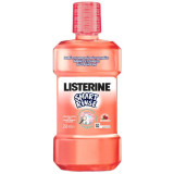 Apa de Gura Copii Listerine Smart Rinse, Fara Alcool, 250 ml, Aroma Fructe de Padure, Apa de Gura pentru Copii Listerine, Apa de Gura pentru Copii, Pr