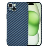 Husa iPhone 15 Plus Asteroid GSM Carbonite FiberShell, cyan