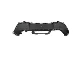 Spoiler bara spate PEUGEOT 208, 06.2019-, cu 2 gauri senzori parcare; negru,
