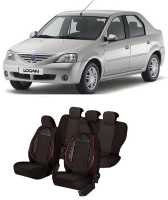 Huse scaune auto DACIA LOGAN 2004 - 2010 Racing Negru foto