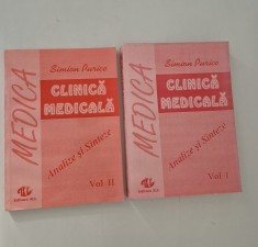 Medicina Simion Purice Clinica medicala doua volume