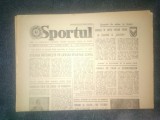 ZIARUL SPORTUL 15 FEBRUARIE 1985 PRELIMINARIILE CM