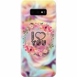 Husa silicon personalizata pentru Samsung Galaxy S10 Lite, I Love You