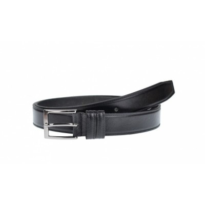 Curea neagra barbati eleganta din piele naturala 3 cm - DR3NCN foto
