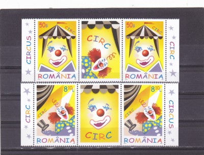 CIRC,TRIPTIC CU VINIETA ORIZONTAL,2011,Lp.1903c,MNH ** ROMANIA. foto