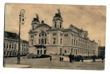 Cluj Napoca 1909 - Teatrul National, ilustrata circulata