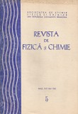 Romania, Revista de Fizica si Chimie, nr. 5/1985