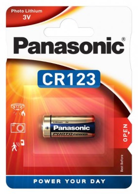Baterie CR123 / CR123A - Panasonic foto