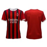 AC Milan tricou de fotbal pentru copii replica 24/25 Home - 10 let
