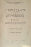 Le Comput Pascal (Pascalia) &Eacute;glise Orthodoxe (Dr. Constantin Chiricesco, 1925)