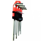 Set chei imbus scurte tip L 1.5-10 mm, 9 piese, otel CR-V, Gadget