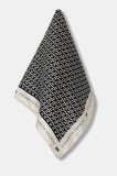 Elisabetta Franchi eșarfă de mătase culoarea negru, cu imprimeu, FO15F56E2