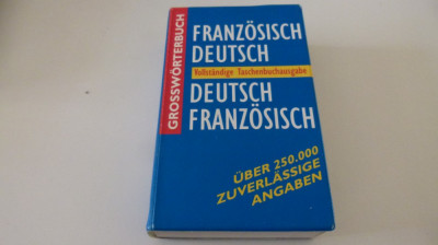 Dictionar francez - german foto