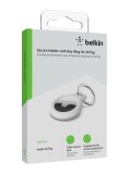Belkin Secure Holder Keyring For Airtag White