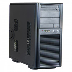 Haug Business Xeon E3-1276 v3 pana la 4.00GHz 8GB DDR3 256GB SSD DVD carcasa Chieftec neagra Tower workstation refurbished foto