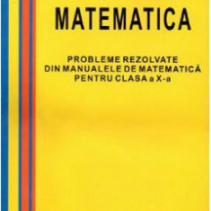 Matematica Cls 10. Probleme rezolvate din manualele de matematica - Mircea Ganga
