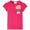 Tricou de copii, roz aprins, 116