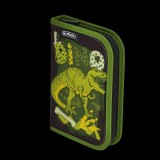 Penar neechipat cu doua clape, Dimensiune 13,5 X 19,5 X 3 Cm, Motiv Dino, Herlitz