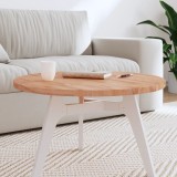 VidaXL Blat de masă rotund, &Oslash;70x2,5 cm, lemn masiv de fag