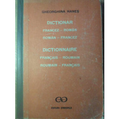 DICTIONAR FRANCEZ ROMAN, ROMAN FRANCEZ-GHEORGHINA HANES