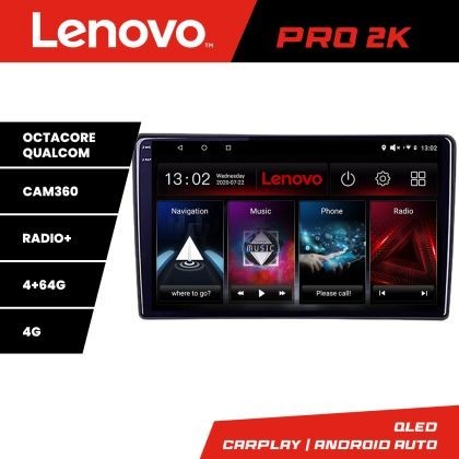 Navigatie Ford Focus C-max S-max Galaxy Mondeo unitati ovale Lenovo Qled 2K Octa Core 4+64 360 DSP carplay android auto radio gps internet kit-ford-ov