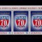 RO 2017 ,LP 2149 ,&quot;Steaua - 70 de ani de la infiintare&quot; straif de 3 ,MNH