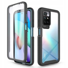 Husa 360 defencepro compatibila xiaomi redmi 10 / redmi 10 2022, black foto