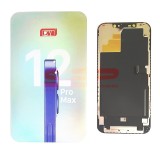 Display LCD Touchscreen cu Rama Apple iPhone 12 Pro Max Negru COF INCELL